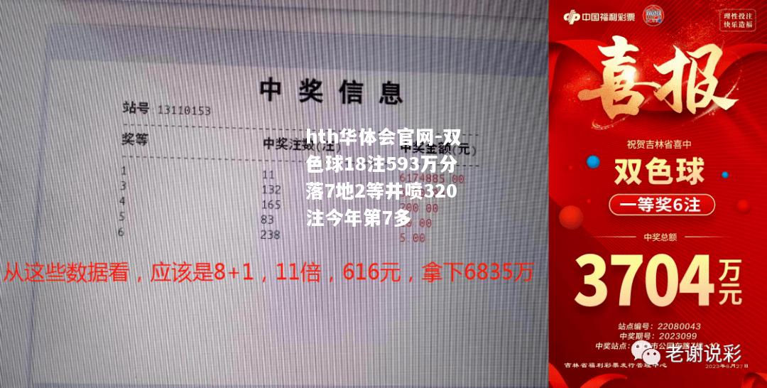 双色球18注593万分落7地2等井喷320注今年第7多